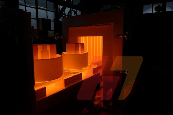 此高溫臺車爐最高工作溫度可以達到1400度，長期使用工作溫度不大于1350度