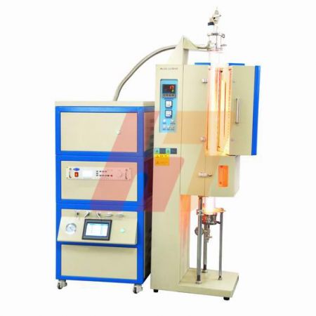 垂直立式真空管式爐PECVD系統